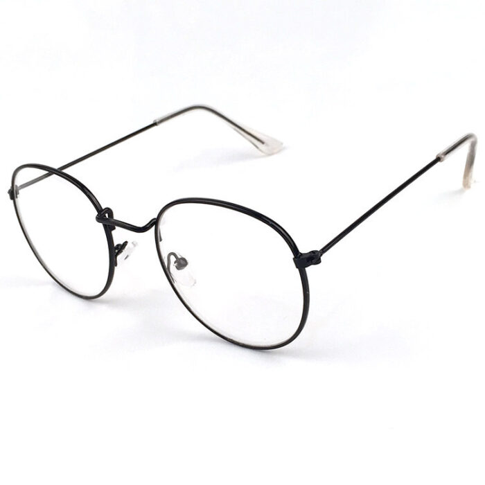 Retro metal print large frame glasses frame - Image 1
