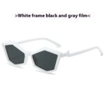 Polygon Rhombus Fashion Glasses - Image 5