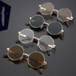 Crystal Flat Glasses Unpredictable Male Round Stone Mirror Female Eye-catching Eye Care - Image 5