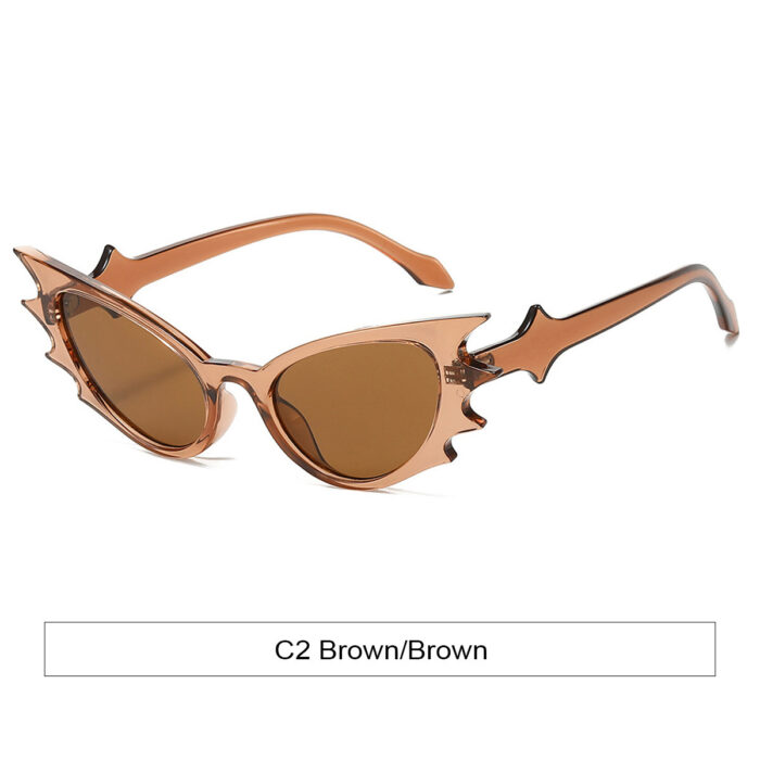 Cat's Eye Exaggerated Personalized Shaped Decoration Glasses - Image 8