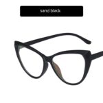Retro Cat Eye Anti-blue Light Glasses Frame For Bare Face - Image 8