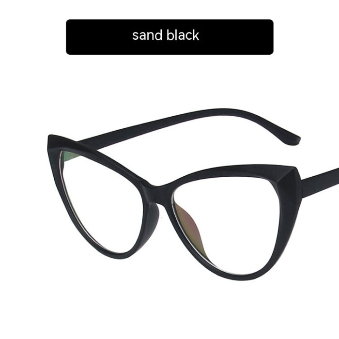 Retro Cat Eye Anti-blue Light Glasses Frame For Bare Face - Image 8