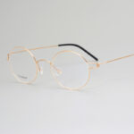 Screwless Vintage Pure Titanium Glasses Frame - Image 6