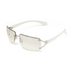 Metal Large Rim Sunglasses UV-proof Frameless Lens Sun Glasses - Image 7