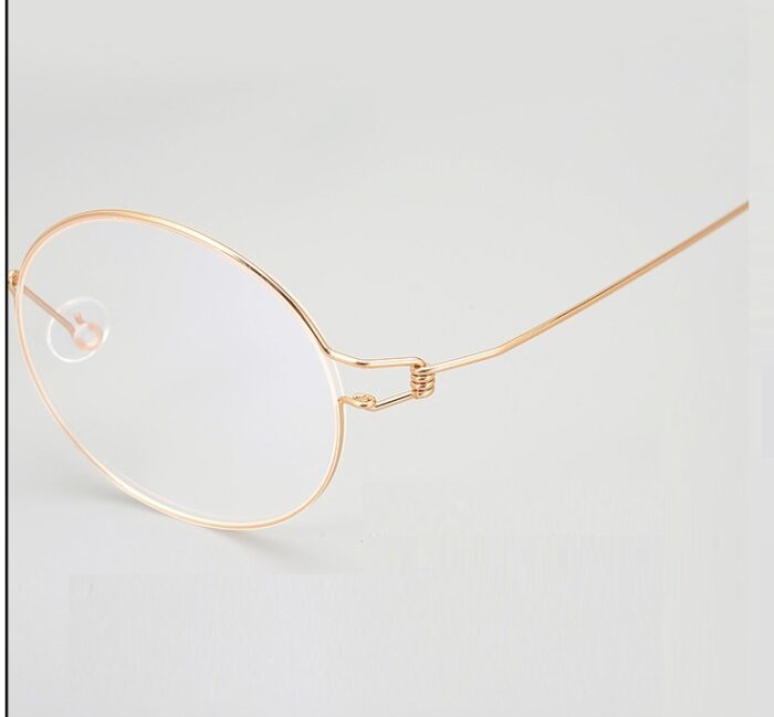 Screwless Vintage Pure Titanium Glasses Frame - Image 4