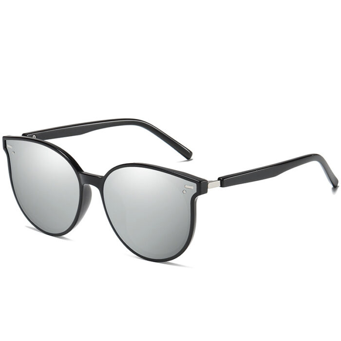 Fashion Round Frame Polarized Sun Glasses - Image 6