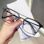 Anti-blue Light Glasses Double Beam Frame - Image 10