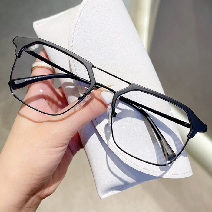 Anti-blue Light Glasses Double Beam Frame - Image 10
