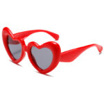 Heart Shape Sunglasses Thick Frame Love Glasses Summer - Image 6