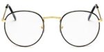 Retro metal print large frame glasses frame - Image 2