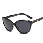 Personality Inlay Leather Polarized Sun Glasses Retro - Image 7