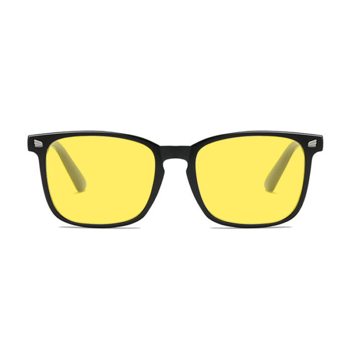 Night Vision Anti Blue Light Yellow Men And Women Phone Eye Protection Glasses - Image 3