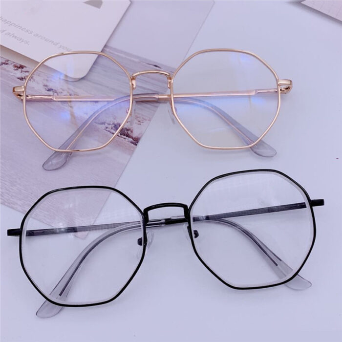 Octagonal anti-blue glasses - Image 4