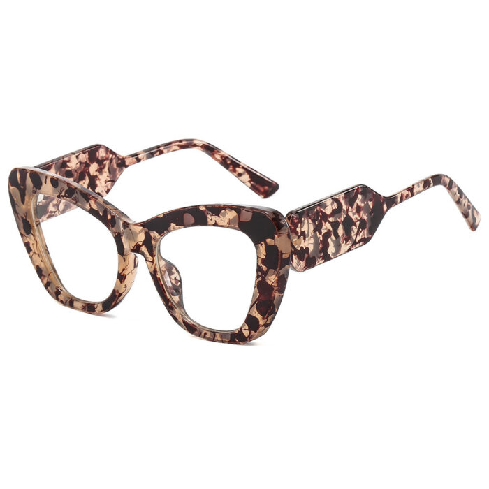 Plain Contrast Color European And American Sun Glasses - Image 6