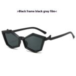 Polygon Rhombus Fashion Glasses - Image 2
