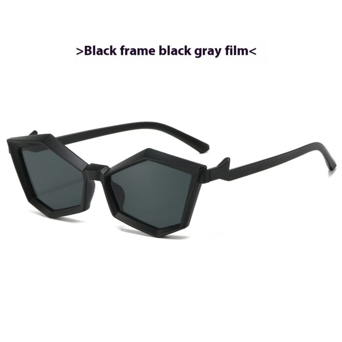 Polygon Rhombus Fashion Glasses - Image 2
