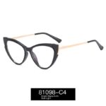 Cat Eye Anti-blue Light Large Frame Slim Look Optical Glasses - Image 10