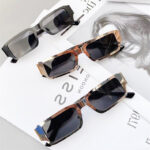 Metal Glasses Men's Foreign Trade Small Square Glasses - Image 5