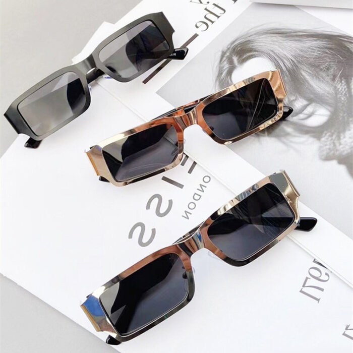 Metal Glasses Men's Foreign Trade Small Square Glasses - Image 5