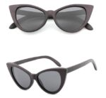 Bamboo Wood Glasses Fashion Ladies Cat Eye Polarized Sunglasses - Image 3