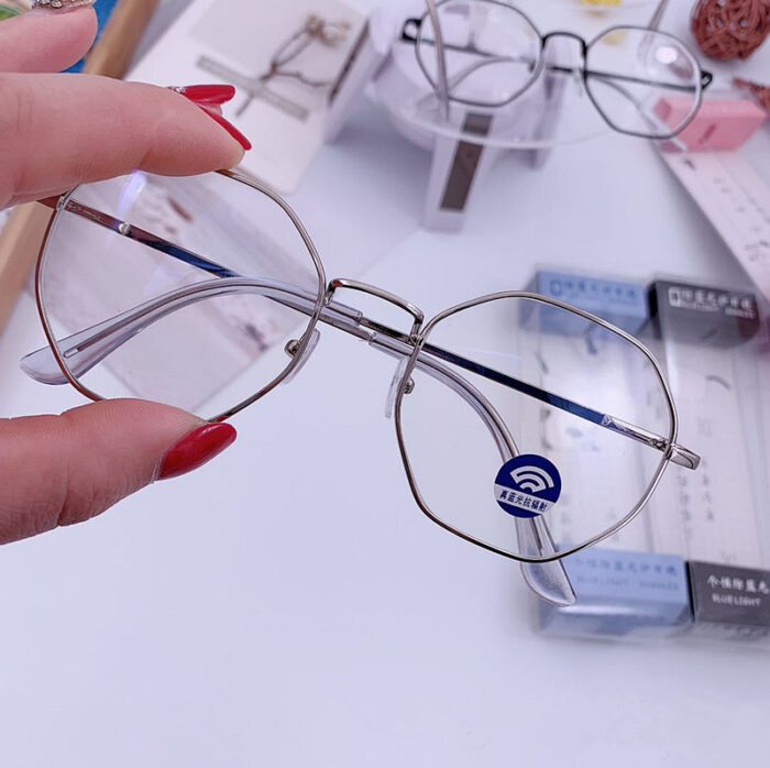 Octagonal anti-blue glasses - Image 8