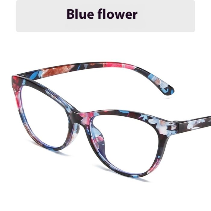 Cat's Eye Plain Glasses Summer Dopamine Decoration Anti-blue Light - Image 4