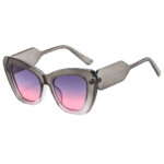 Plain Contrast Color European And American Sun Glasses - Image 9