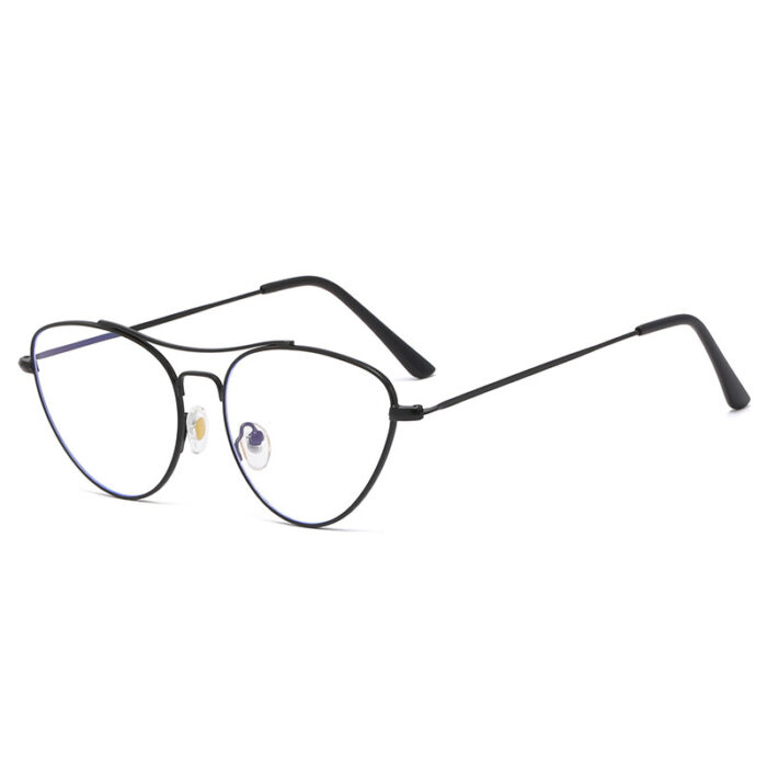 Fashion Cat Eye Plain Glasses Women's Anti-blue Light - Image 8