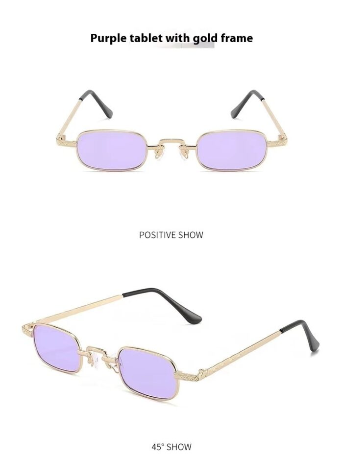 Hip Hop Sunglasses Trendy Colorful Sun Glasses Men And Women - Image 8