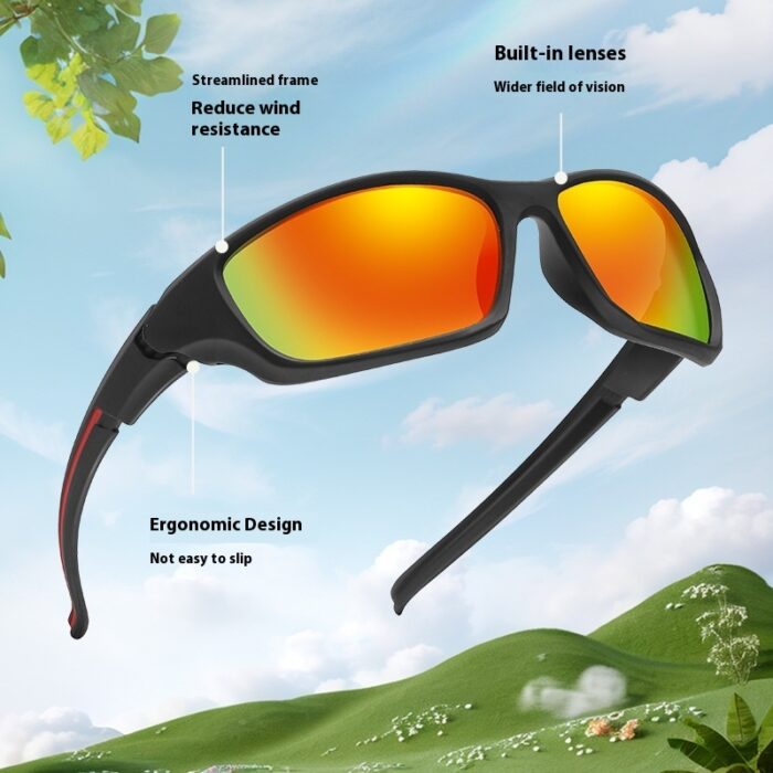 Professional Windproof Polarized Outdoor Sports Sun Glasses - Image 4