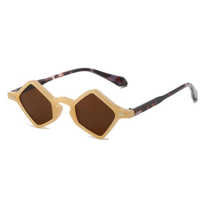 Women's Fashion Geometry Pattern Triangle Glasses - Image 10