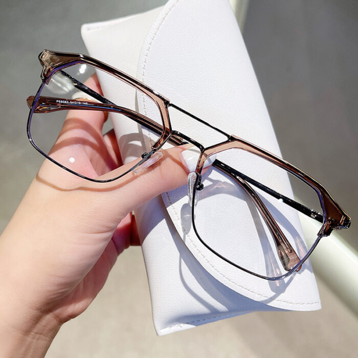 Anti-blue Light Glasses Double Beam Frame - Image 8