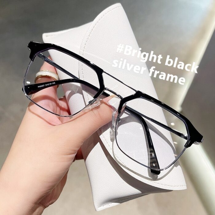 Anti-blue Light Glasses Double Beam Frame - Image 6