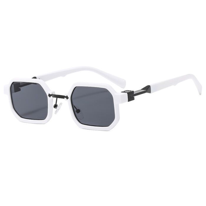 New Retro Hip Hop Small Square Box Exquisite Sun Glasses - Image 6