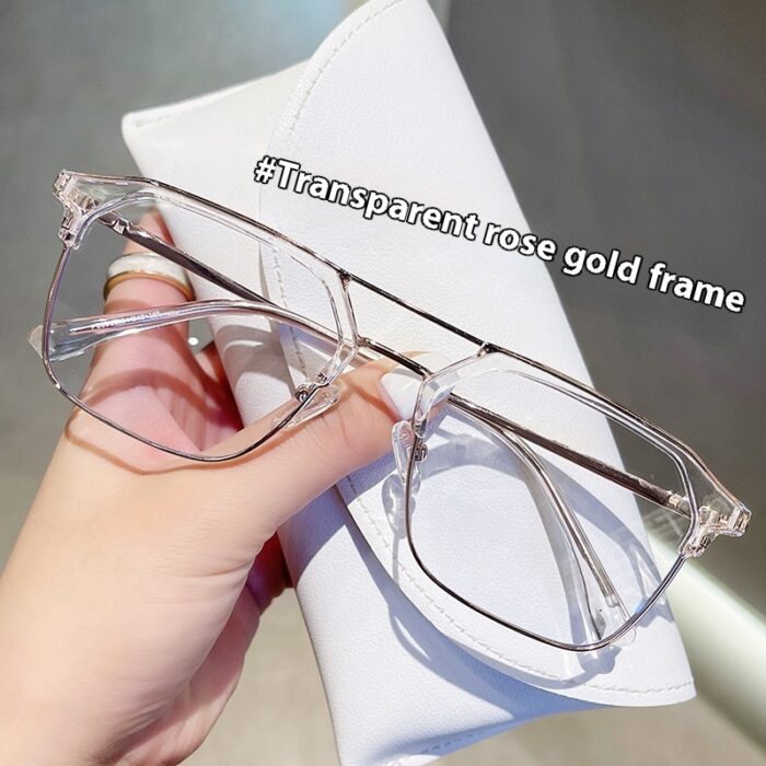 Anti-blue Light Glasses Double Beam Frame - Image 7