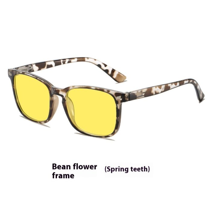 Night Vision Anti Blue Light Yellow Men And Women Phone Eye Protection Glasses - Image 7