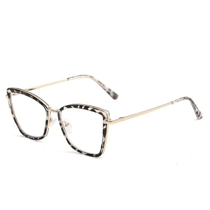 Cat Eye Photochromic Anti Blue-Ray Plain Glasses Fashion - Image 3