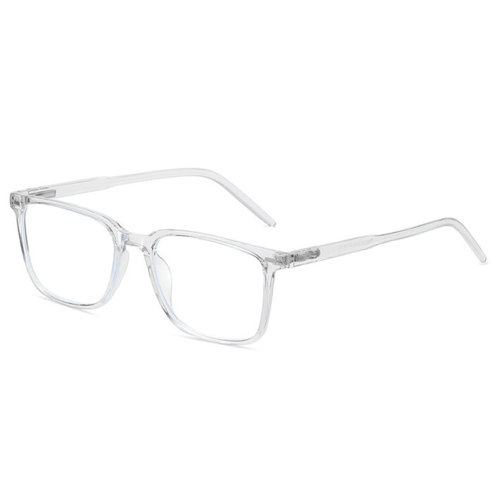 TR90 Spring Leg Square Blue Light Blocking Glasses - Image 7