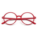 HD Resin Large Frame Round Reading Glasses - Image 5