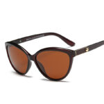 Personality Inlay Leather Polarized Sun Glasses Retro - Image 4