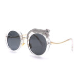 Sun Glasses Men Alloy Sunglasses For Women Eyewear Color - Image 4