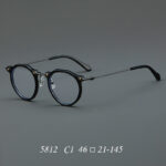 New Glasses 5812 Retro Glasses Rim Metal Optical Glasses - Image 2