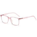 TR90 Spring Leg Square Blue Light Blocking Glasses - Image 2