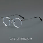 New Glasses 5812 Retro Glasses Rim Metal Optical Glasses - Image 6
