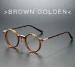 Retro Artistic Glasses Frame Unisex - Image 8