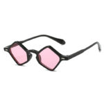 Women's Fashion Geometry Pattern Triangle Glasses - Image 2
