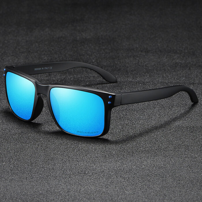 Square Sports Sunglasses Multi-color Colorful Men And Women Sun Glasses - Image 1