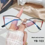 Women's Cat Eye Computer Anti-Blu-ray Myopia Glasses - Image 8