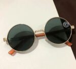 Crystal Flat Glasses Unpredictable Male Round Stone Mirror Female Eye-catching Eye Care - Image 2