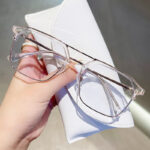 Anti-blue Light Glasses Double Beam Frame - Image 9